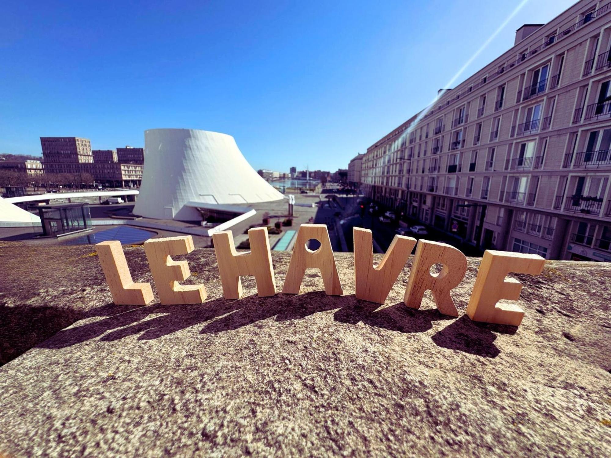 L'Escale Appartements Et Suites En Bord De Mer Le Havre Buitenkant foto