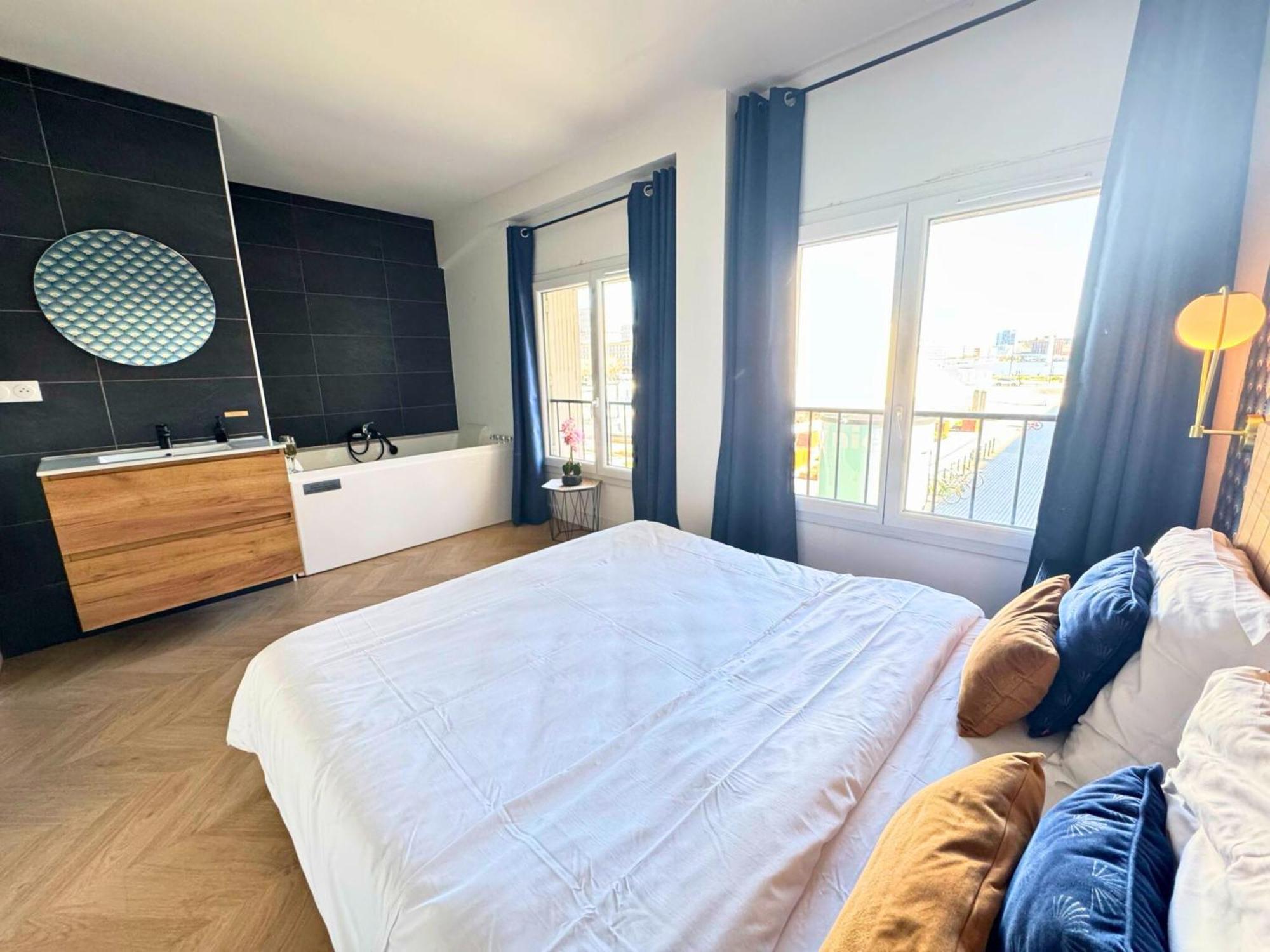 L'Escale Appartements Et Suites En Bord De Mer Le Havre Buitenkant foto